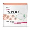 Mckesson Super Moderate Absorbency Underpad, 30 x 30 Inch, 10PK UPMD3030-100